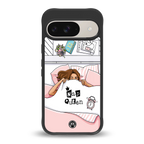 nap queen girl back phone cover | glass case for google pixel 9