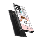 nap queen girl back phone cover | glass case for samsung galaxy s23 ultra