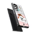 nap queen girl back phone cover | glass case for samsung galaxy s25 ultra