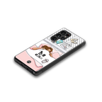 nap queen girl back phone cover | glass case for samsung galaxy s25 ultra