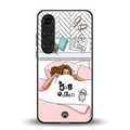 nap queen girl back phone cover | glass case for samsung galaxy s23 plus