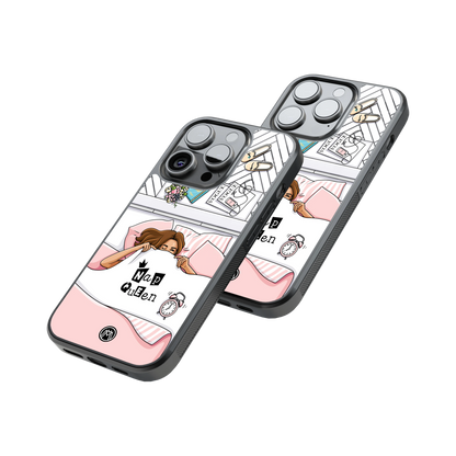 Protective Glass Back Phone Case Compatible with iPhone, Samsung, OnePlus, Pixel & More