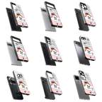 Durable Glass Back Mobile Case for iPhone, Samsung, OnePlus, Google Pixel, Redmi, Vivo, Oppo