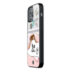 Slim Glass Back Phone Case for Multiple Brands – iPhone, Samsung, Redmi, OnePlus, Oppo, Vivo