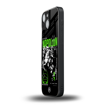napoleon back phone cover | glass case for iphone 13 mini