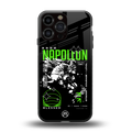 napoleon back phone cover | glass case for iphone 13 pro max