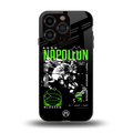 napoleon back phone cover | glass case for iphone 13 pro