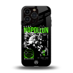 napoleon back phone cover | glass case for iphone 13 pro
