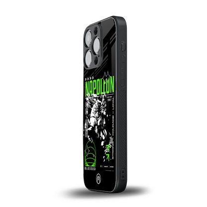 napoleon back phone cover | glass case for iphone 13 pro
