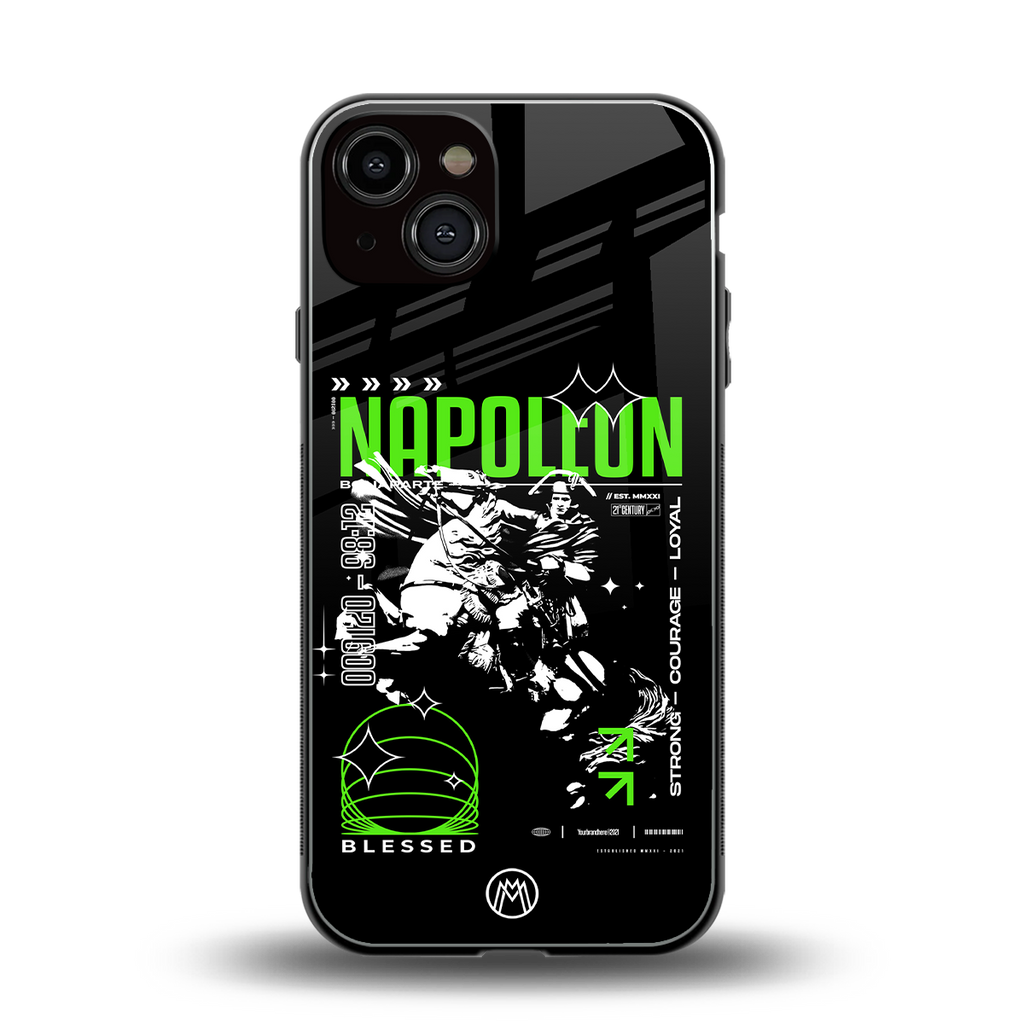 napoleon back phone cover | glass case for iphone 13