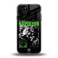 napoleon back phone cover | glass case for iphone 14 plus