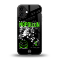 napoleon back phone cover | glass case for iphone 16 plus