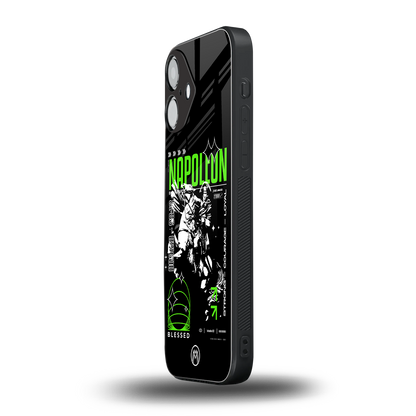 napoleon back phone cover | glass case for iphone 16