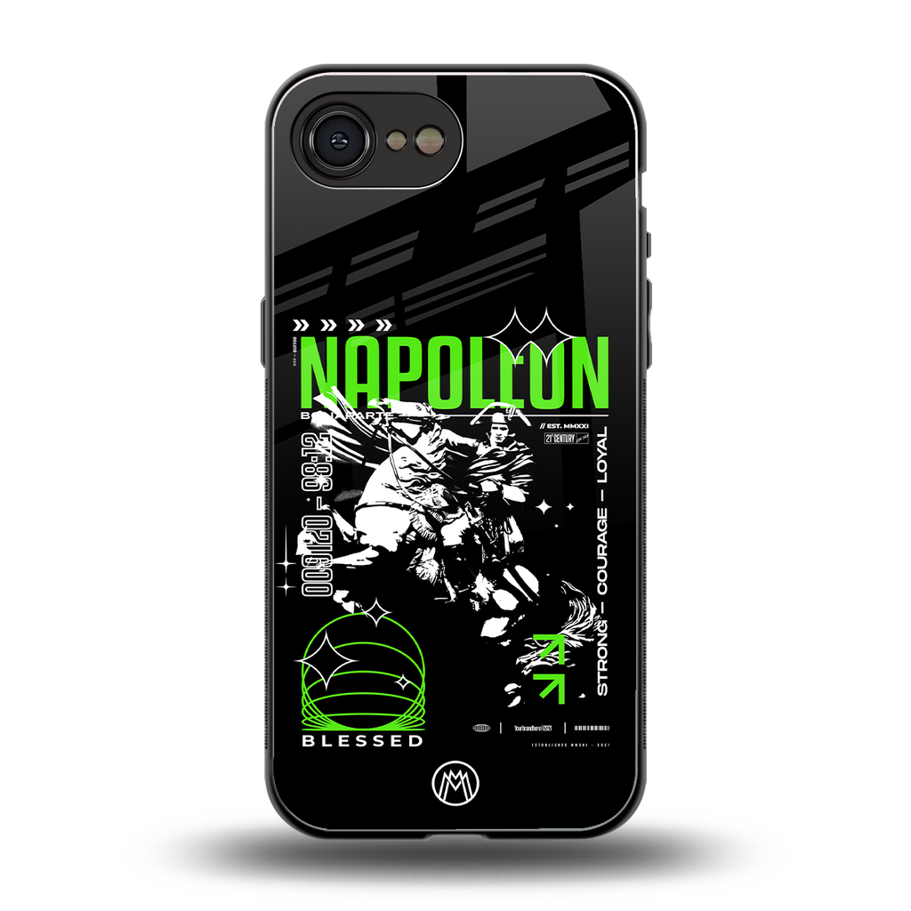 napoleon back phone cover | glass case for iphone 16e