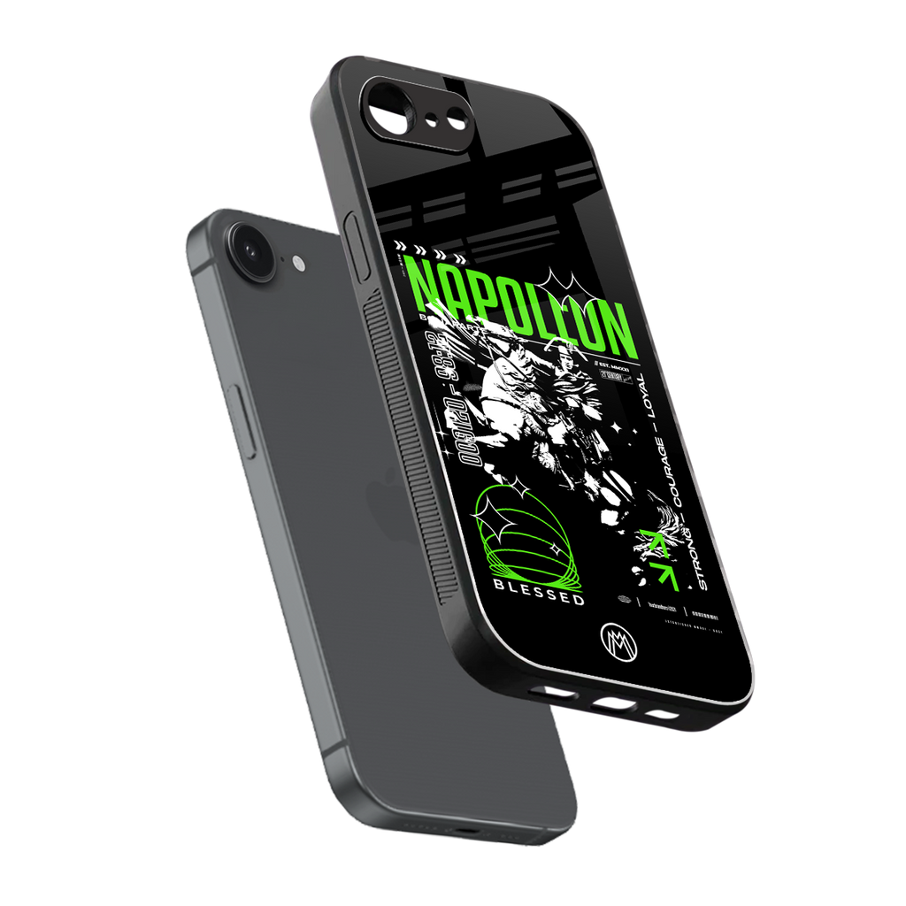 napoleon back phone cover | glass case for iphone 16e
