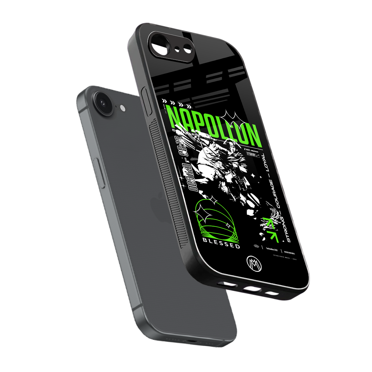 napoleon back phone cover | glass case for iphone 16e