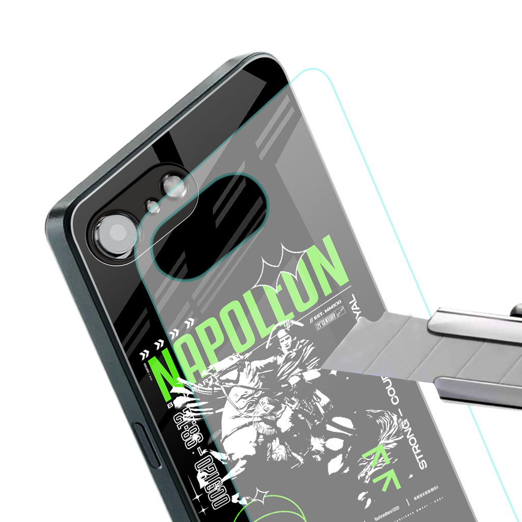 napoleon back phone cover | glass case for iphone 16e