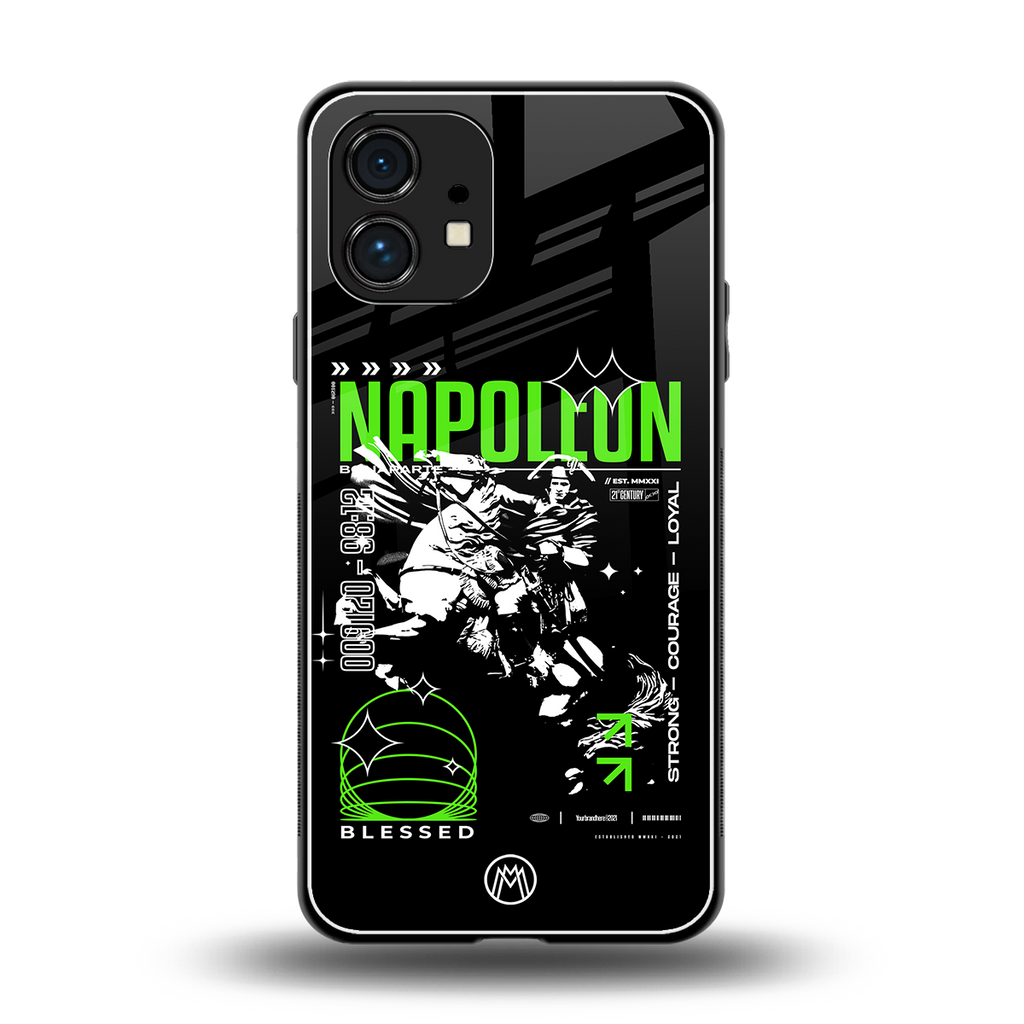 napoleon back phone cover | glass case for nothing phone 1