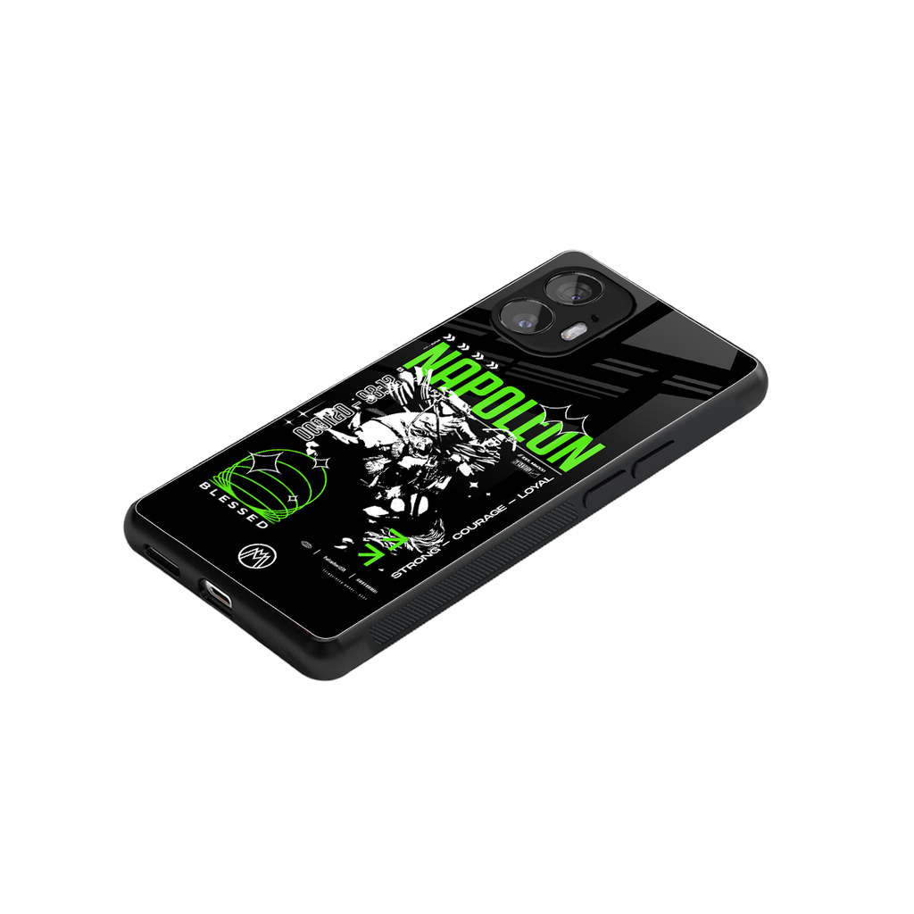 napoleon back phone cover | glass case for nothing phone 2