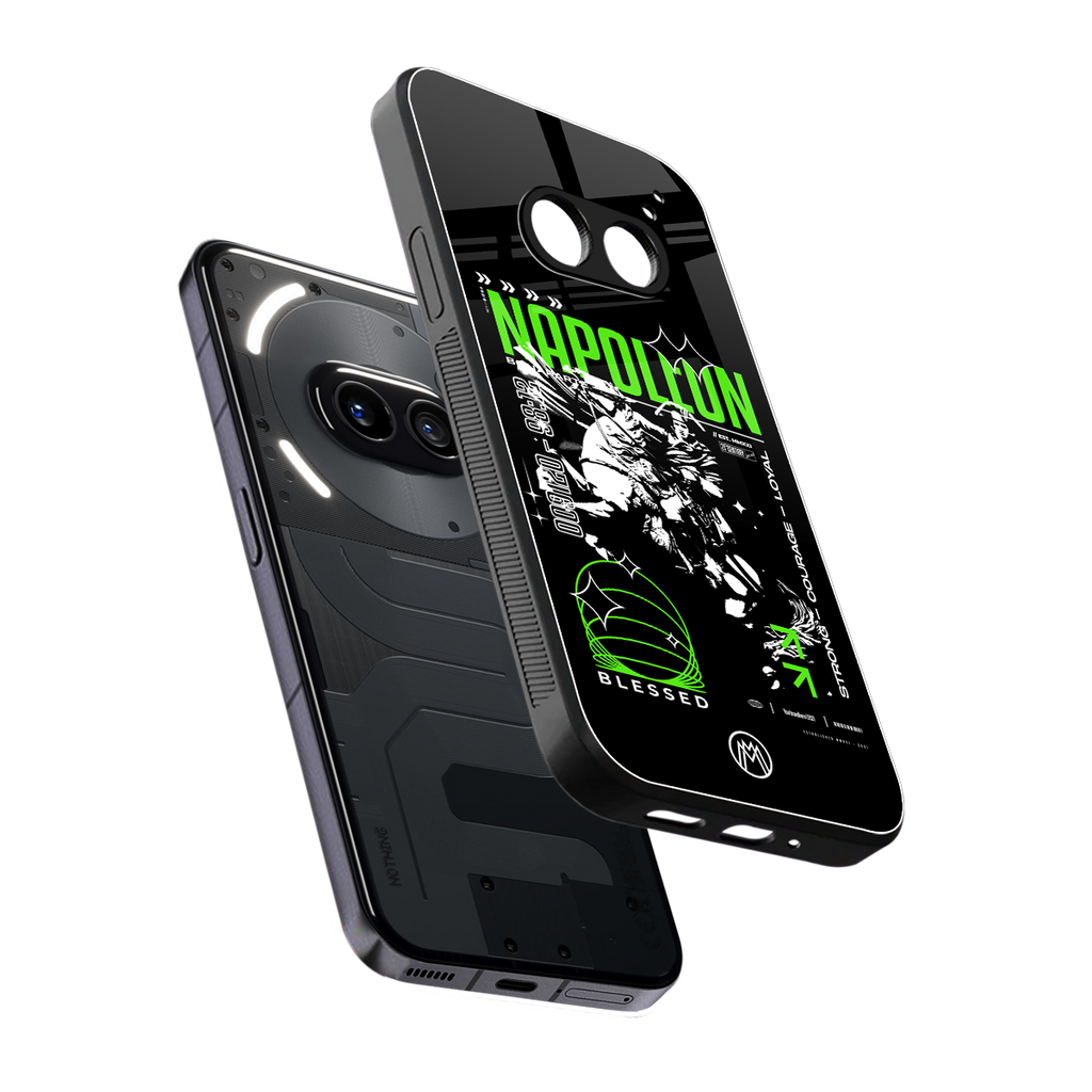 napoleon back phone cover | glass case for nothing phone 2a