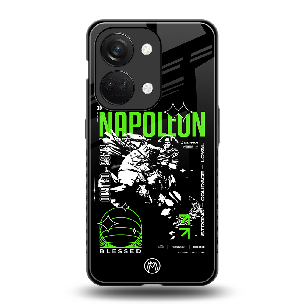 napoleon back phone cover | glass case for oneplus nord 3