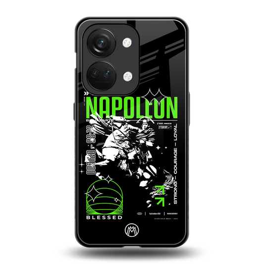 napoleon back phone cover | glass case for oneplus nord 3