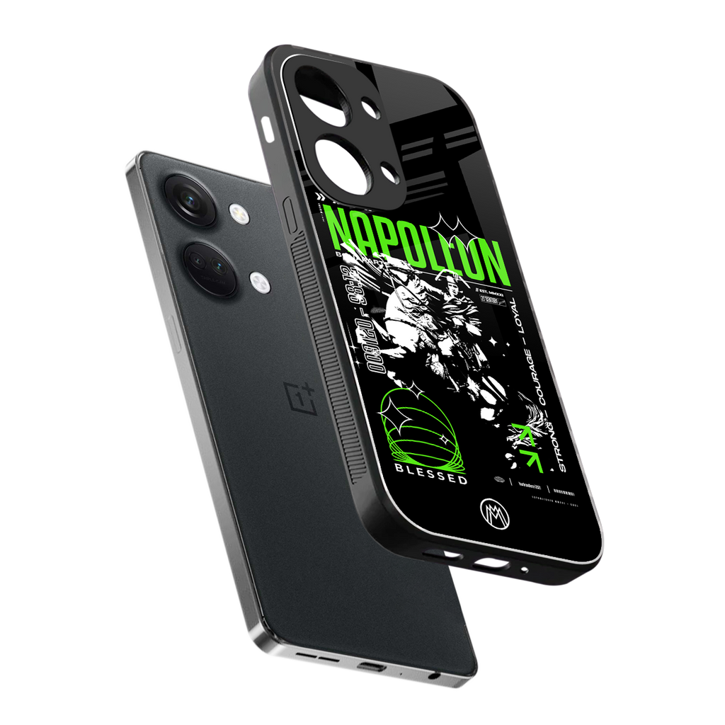 napoleon back phone cover | glass case for oneplus nord 3