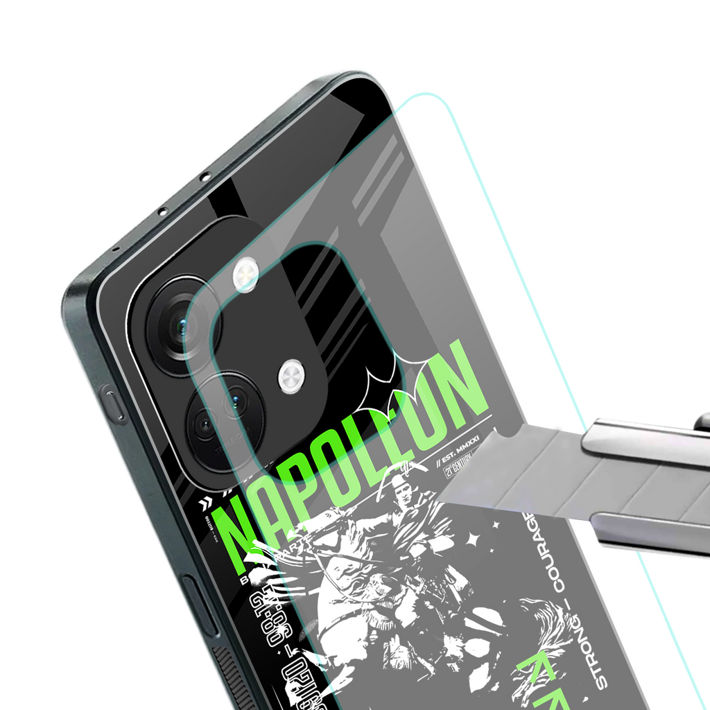 napoleon back phone cover | glass case for oneplus nord 3