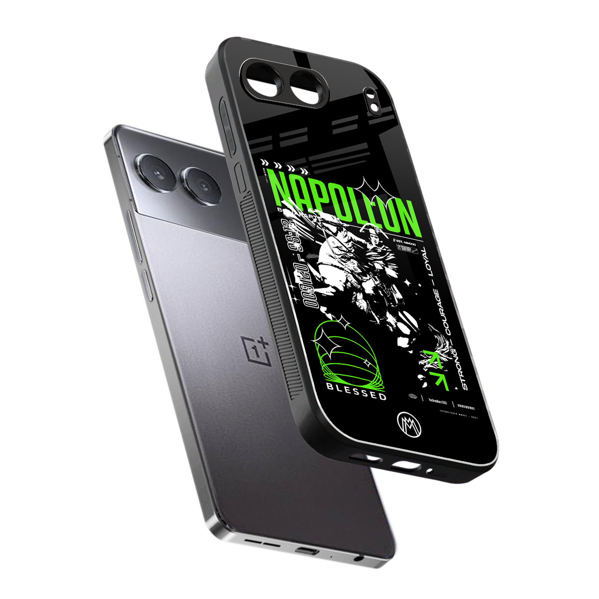 napoleon back phone cover | glass case for oneplus nord 4