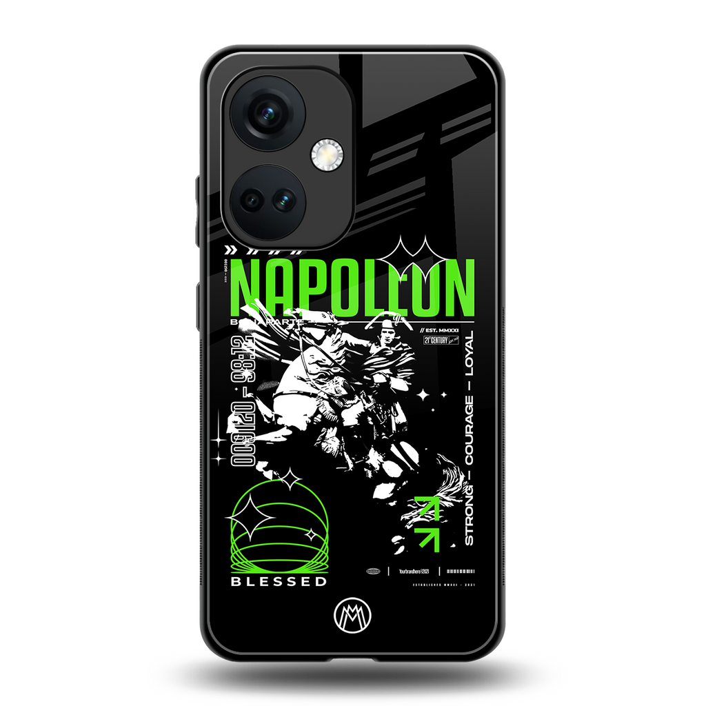 napoleon back phone cover | glass case for oneplus nord ce 3