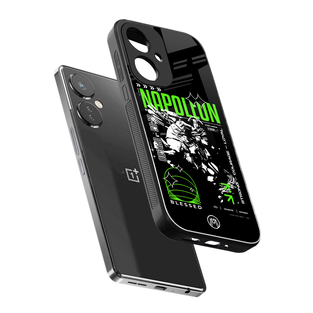 napoleon back phone cover | glass case for oneplus nord ce 3
