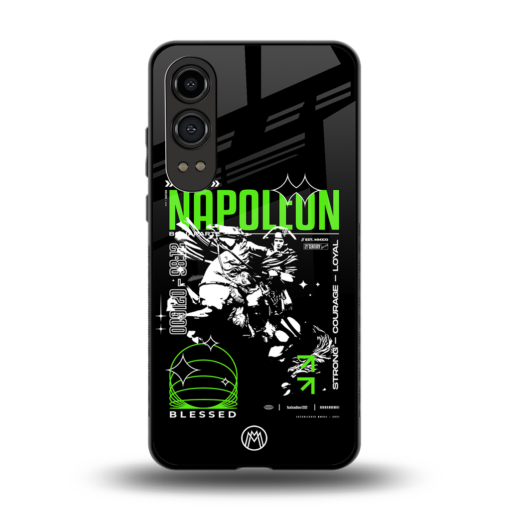 napoleon back phone cover | glass case for oneplus nord ce 4 lite