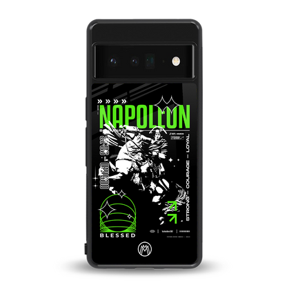 napoleon back phone cover | glass case for google pixel 6 pro