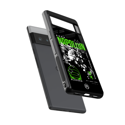 napoleon back phone cover | glass case for google pixel 6 pro