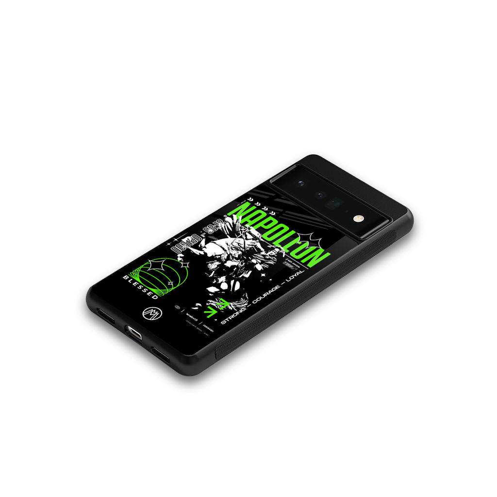 napoleon back phone cover | glass case for google pixel 6 pro
