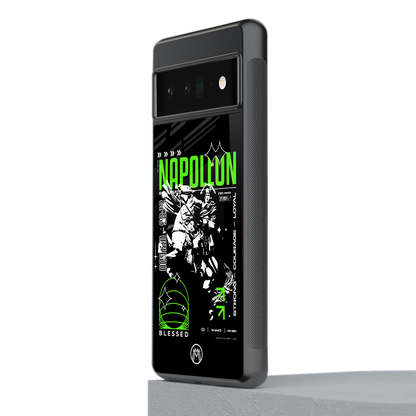 napoleon back phone cover | glass case for google pixel 6 pro