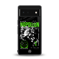 napoleon back phone cover | glass case for google pixel 6