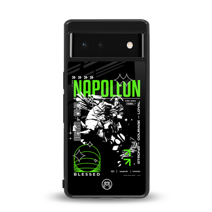 napoleon back phone cover | glass case for Google Pixel 6A