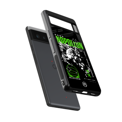 napoleon back phone cover | glass case for google pixel 6