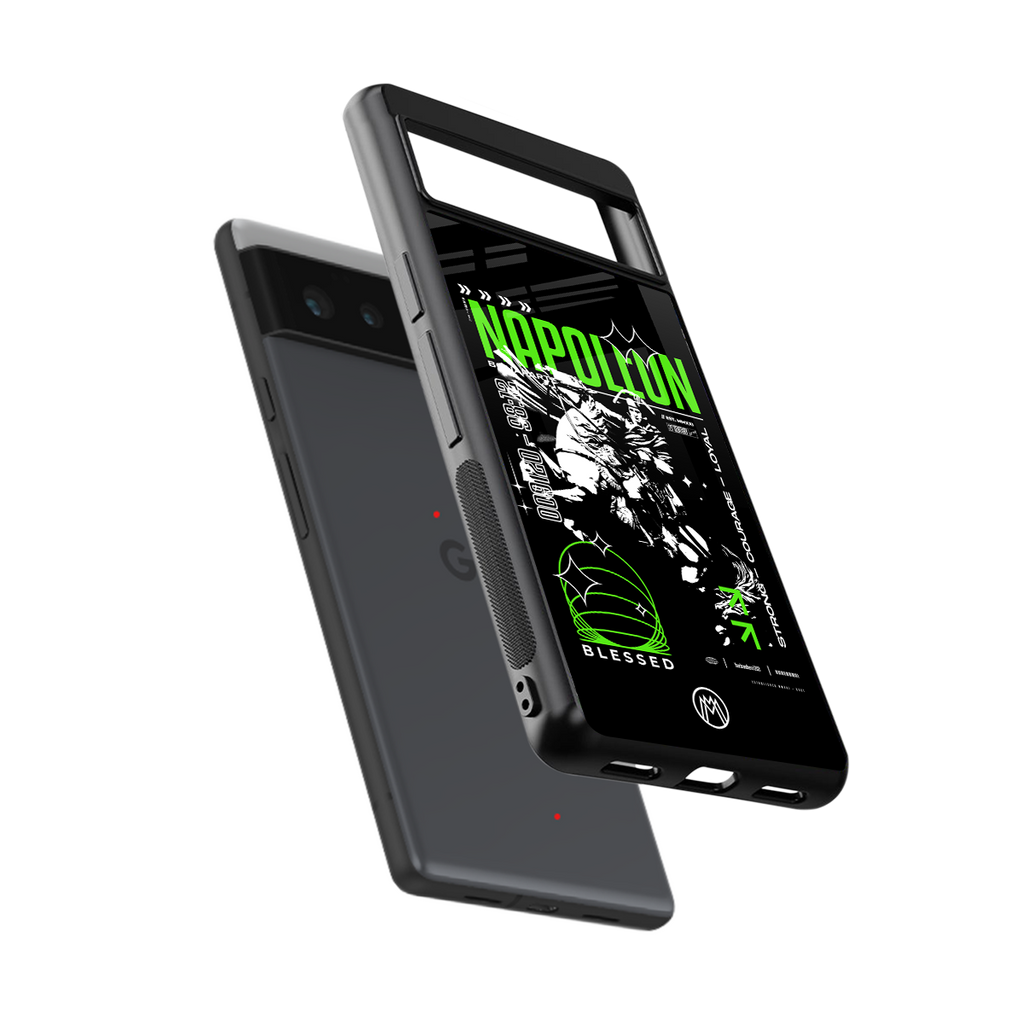 napoleon back phone cover | glass case for Google Pixel 6A