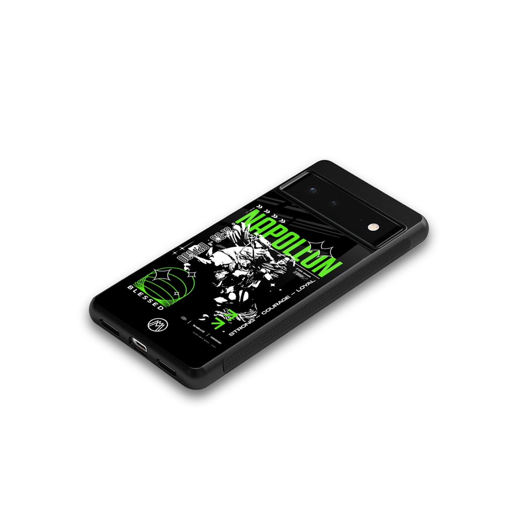 napoleon back phone cover | glass case for Google Pixel 6A