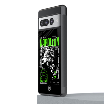 napoleon back phone cover | glass case for google pixel 7 pro