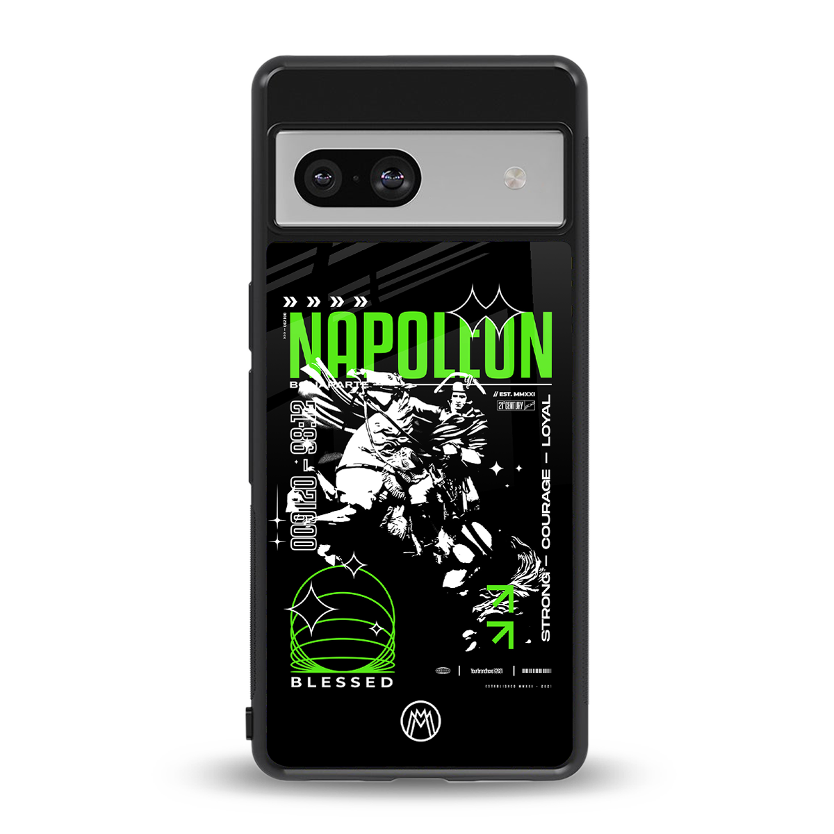 napoleon back phone cover | glass case for Google Pixel 7