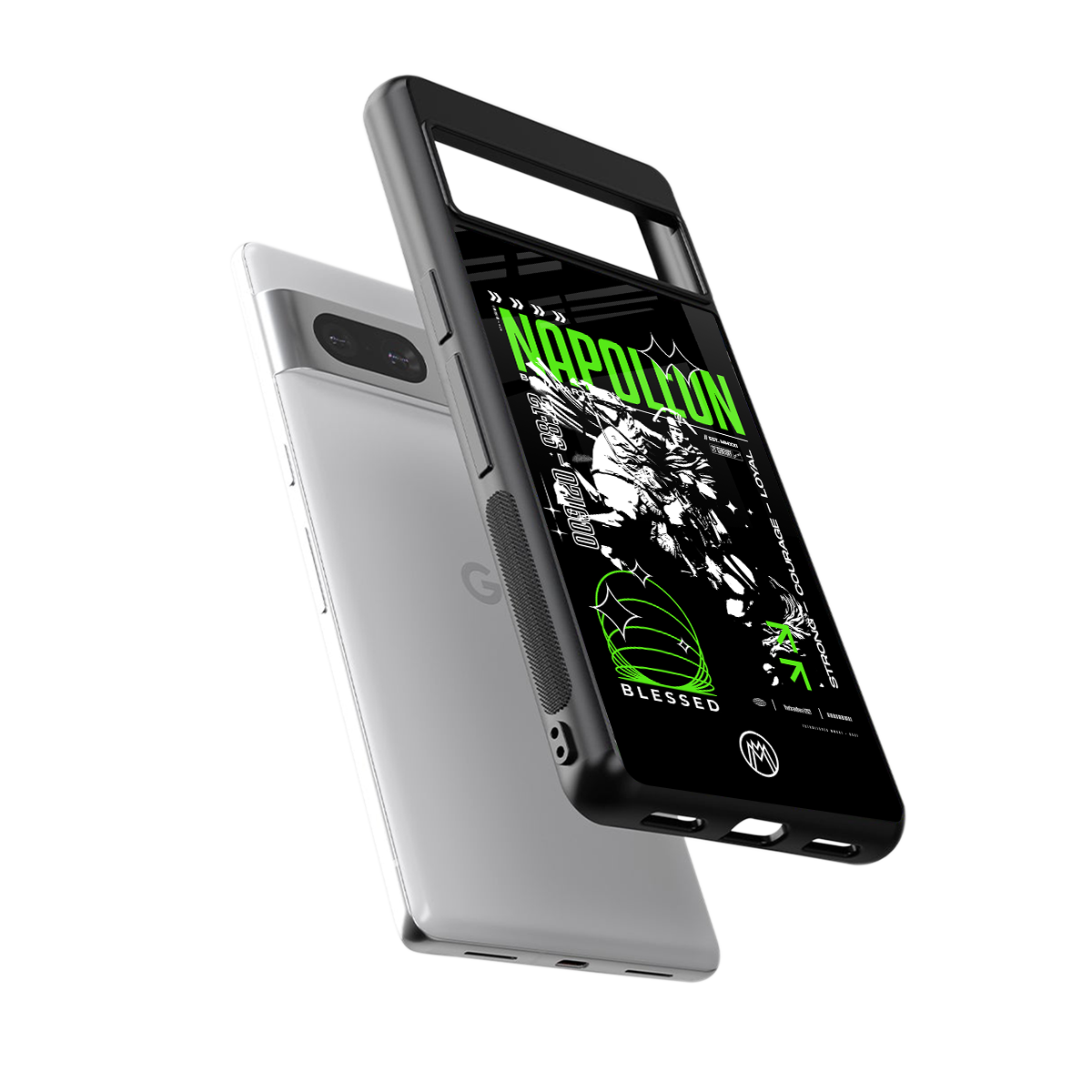 napoleon back phone cover | glass case for Google Pixel 7