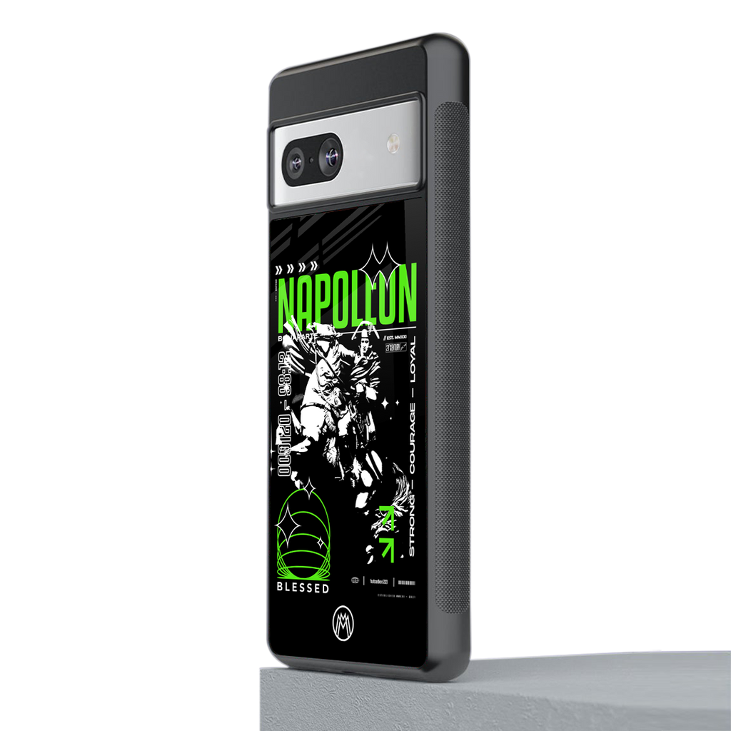 napoleon back phone cover | glass case for Google Pixel 7