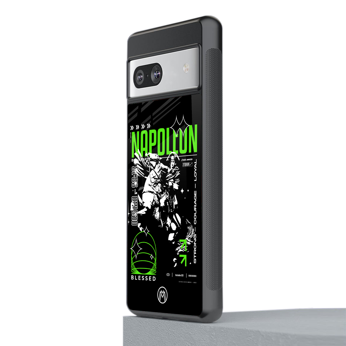 napoleon back phone cover | glass case for Google Pixel 7