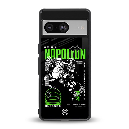 napoleon back phone cover | glass case for Google Pixel 8