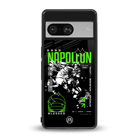 napoleon back phone cover | glass case for Google Pixel 8