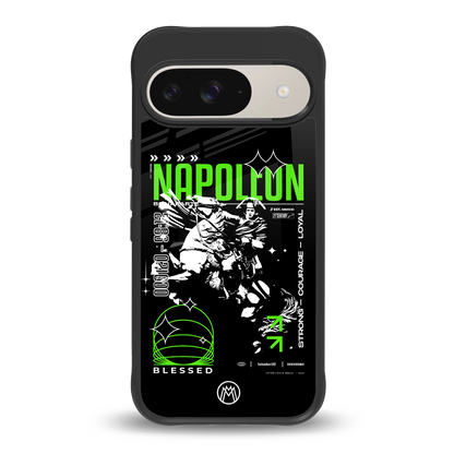 napoleon back phone cover | glass case for google pixel 9