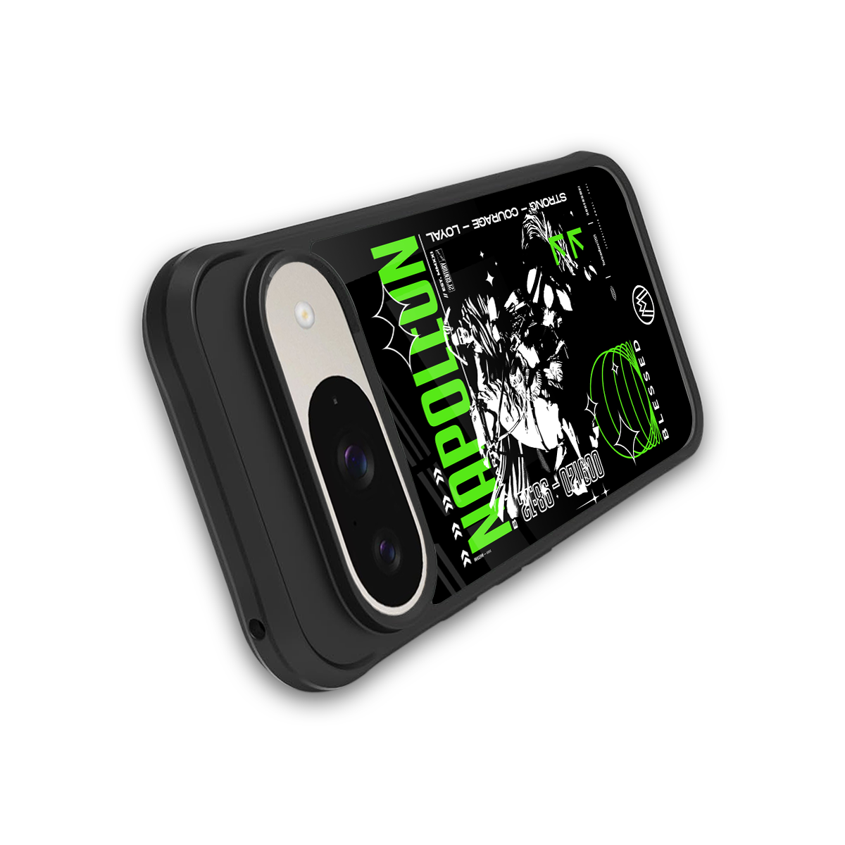 napoleon back phone cover | glass case for google pixel 9
